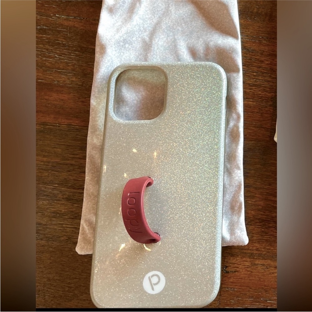 Loopy iPhone 12 Holographic glitter case